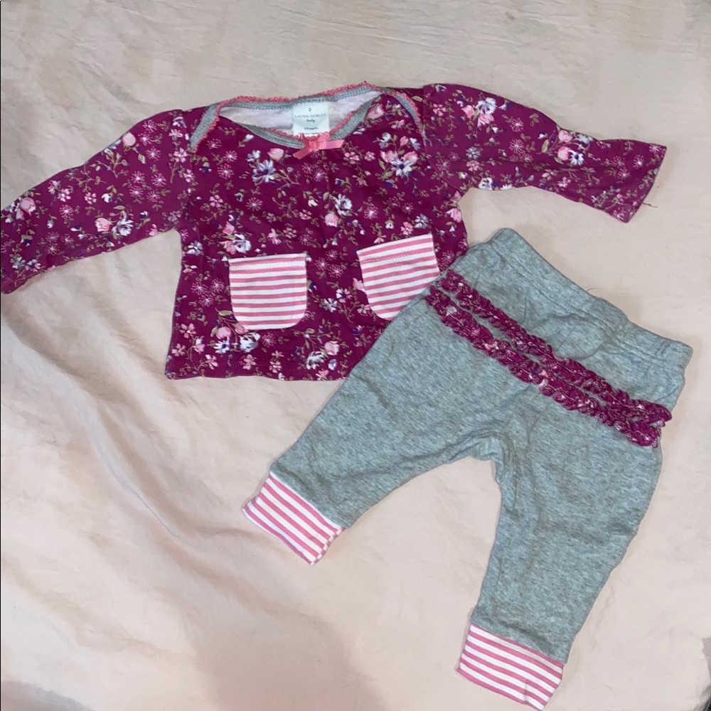 Laura Ashley 3 piece outfit.